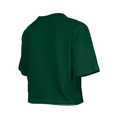 Green Bay Packers New Era Girl's Flip Sequin Boxy T-Shirt - Green on sale