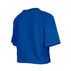 New York Giants New Era Girl's Flip Sequin Boxy T-Shirt - Royal for sale