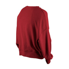 Washington Commanders New Era Women's Oversized Throwback Mineral Wash Crew Neck Sweatshirt - Black outlet