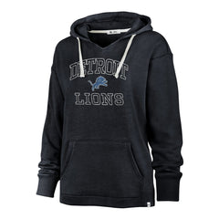 Detroit Lions '47 Women's Plus Size Clarity Kennedy Pullover Hoodie - Navy sale
