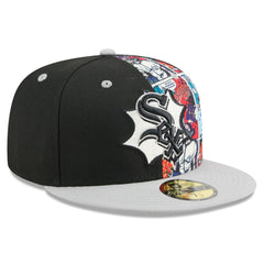 Chicago White Sox 2025 MLB Diamond Hero Edition 59FIFTY Fitted Hat - Black/Gray | New Era