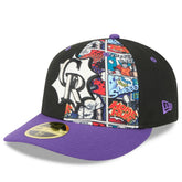 Colorado Rockies 2025 MLB Diamond Hero Edition Low Profile 59FIFTY Fitted Hat - Black/Purple | New Era