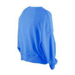 Philadelphia 76ers Women's Boxy Throwback Mineral Wash Sweatshirt - Royal | New Era online