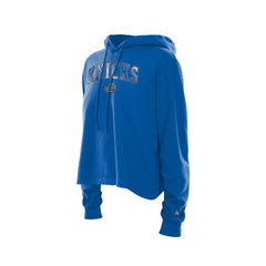 New York Knicks Women's Glam Game Open Back Hoodie - Blue | New Era on sale