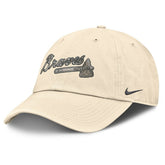 Atlanta Braves Camo Pack Club Adjustable Hat - Natural | Nike