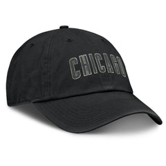 Chicago Cubs Camo Pack Club Adjustable Hat - Black | Nike