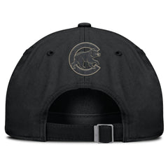 Chicago Cubs Camo Pack Club Adjustable Hat - Black | Nike