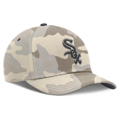 Chicago White Sox Camo Pack Rise Adjustable Hat - Natural | Nike
