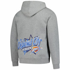 Oklahoma City Thunder Injection Sport Classics Fleece Hoodie - Heather Gray | New Era shop
