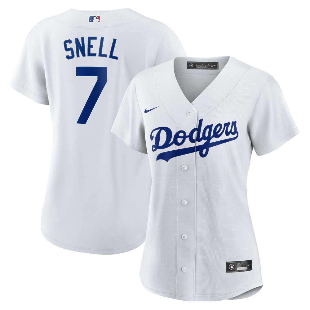 Blake Snell Los Angeles Dodgers Women's Home Replica Player Jersey - White | Nike