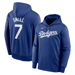 Blake Snell Los Angeles Dodgers Player Name & Number Hoodie - Blue | Nike