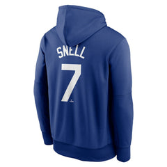 Blake Snell Los Angeles Dodgers Player Name & Number Hoodie - Blue | Nike