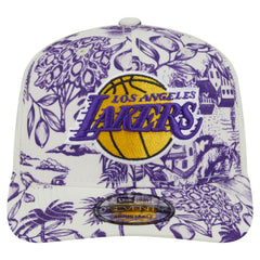 Los Angeles Lakers Lemon Tree 9SEVENTY Adjustable Hat - White | New Era on sale