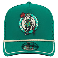 Boston Celtics Vintage Team Rope A-Frame 9FIFTY Snapback Hat - Kelly Green | New Era outlet