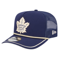 Toronto Maple Leafs New Era Vintage Team Rope A-Frame 9FIFTY Snapback Hat Blue