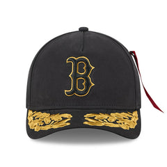 Boston Red Sox x Alpha Industries A-Frame 9FORTY Adjustable Hat - Black | New Era
