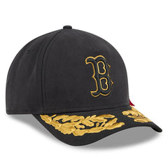 Boston Red Sox x Alpha Industries A-Frame 9FORTY Adjustable Hat - Black | New Era