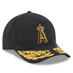 Los Angeles Angels x Alpha Industries A-Frame 9FORTY Adjustable Hat - Black | New Era