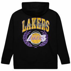 Los Angeles Lakers NBA x Michelob Ultra Swish & Sip Pullover Hoodie - Black | Mitchell & Ness on sale