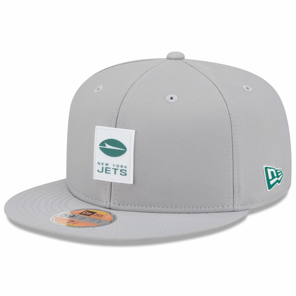 New York Jets New Era 2025 Sideline 59FIFTY Fitted Hat - Gray online