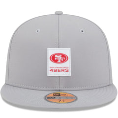San Francisco 49ers New Era 2025 Sideline 59FIFTY Fitted Hat - Gray outlet