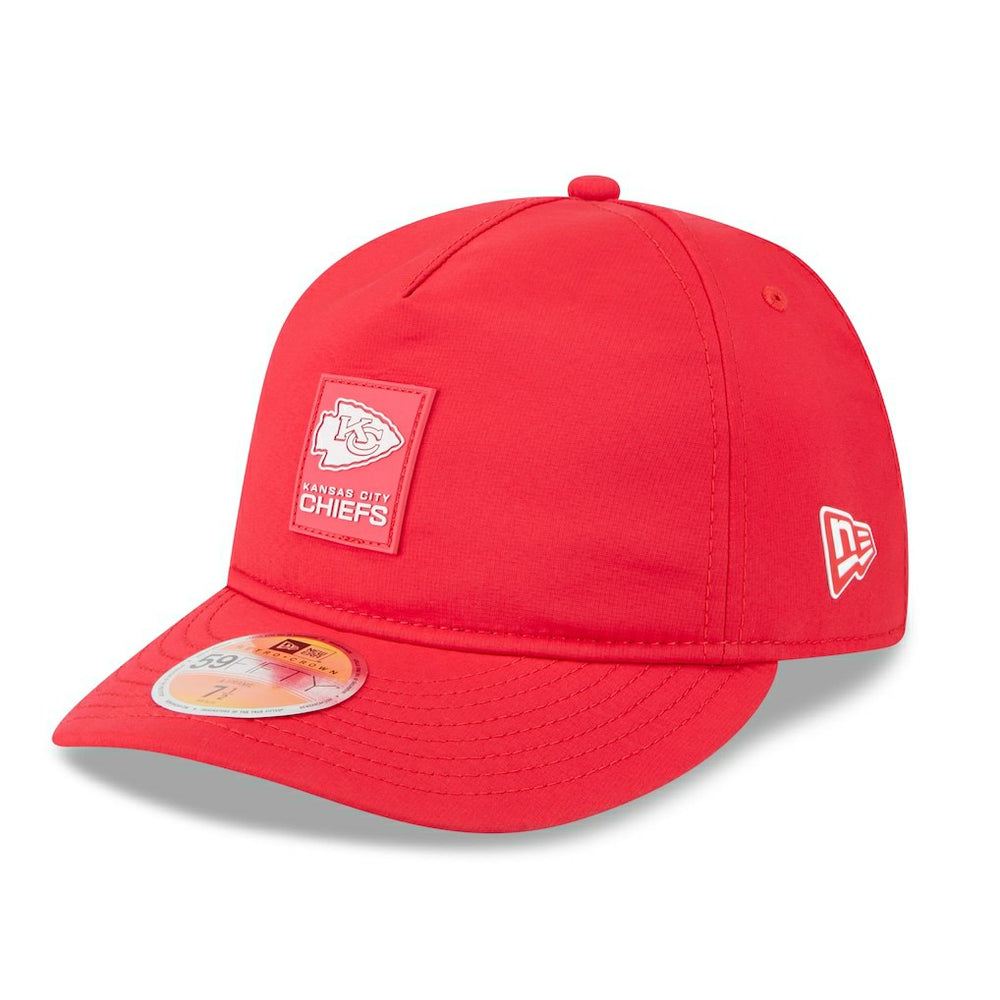 Kansas City Chiefs New Era 2025 Sideline Retro Crown 59FIFTY Fitted Hat - Red online