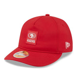 San Francisco 49ers New Era 2025 Sideline Retro Crown 59FIFTY Fitted Hat - Scarlet for sale