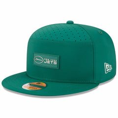 New York Jets New Era 2025 Sideline Split Panel 9FIFTY Snapback Hat - Green discount