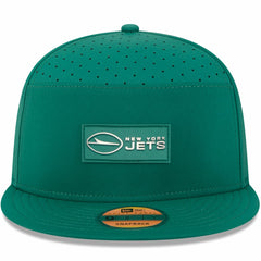 New York Jets New Era 2025 Sideline Split Panel 9FIFTY Snapback Hat - Green discount