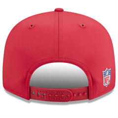 Kansas City Chiefs New Era 2025 Sideline Split Panel 9FIFTY Snapback Hat - Red for sale