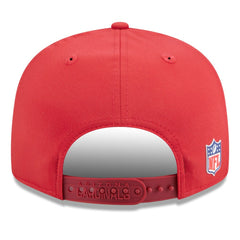 Arizona Cardinals New Era 2025 Sideline Split Panel 9FIFTY Snapback Hat - Cardinal discount