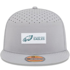 Philadelphia Eagles New Era 2025 Sideline Split Panel 9FIFTY Snapback Hat - Gray online