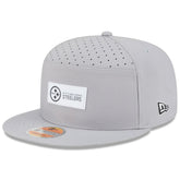 Pittsburgh Steelers New Era 2025 Sideline Split Panel 9FIFTY Snapback Hat - Gray sale
