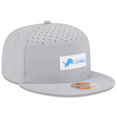 Detroit Lions New Era 2025 Sideline Split Panel 9FIFTY Snapback Hat - Gray outlet