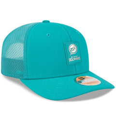 Miami Dolphins New Era 2025 Sideline Throwback 9SEVENTY Trucker Adjustable Hat - Aqua for sale