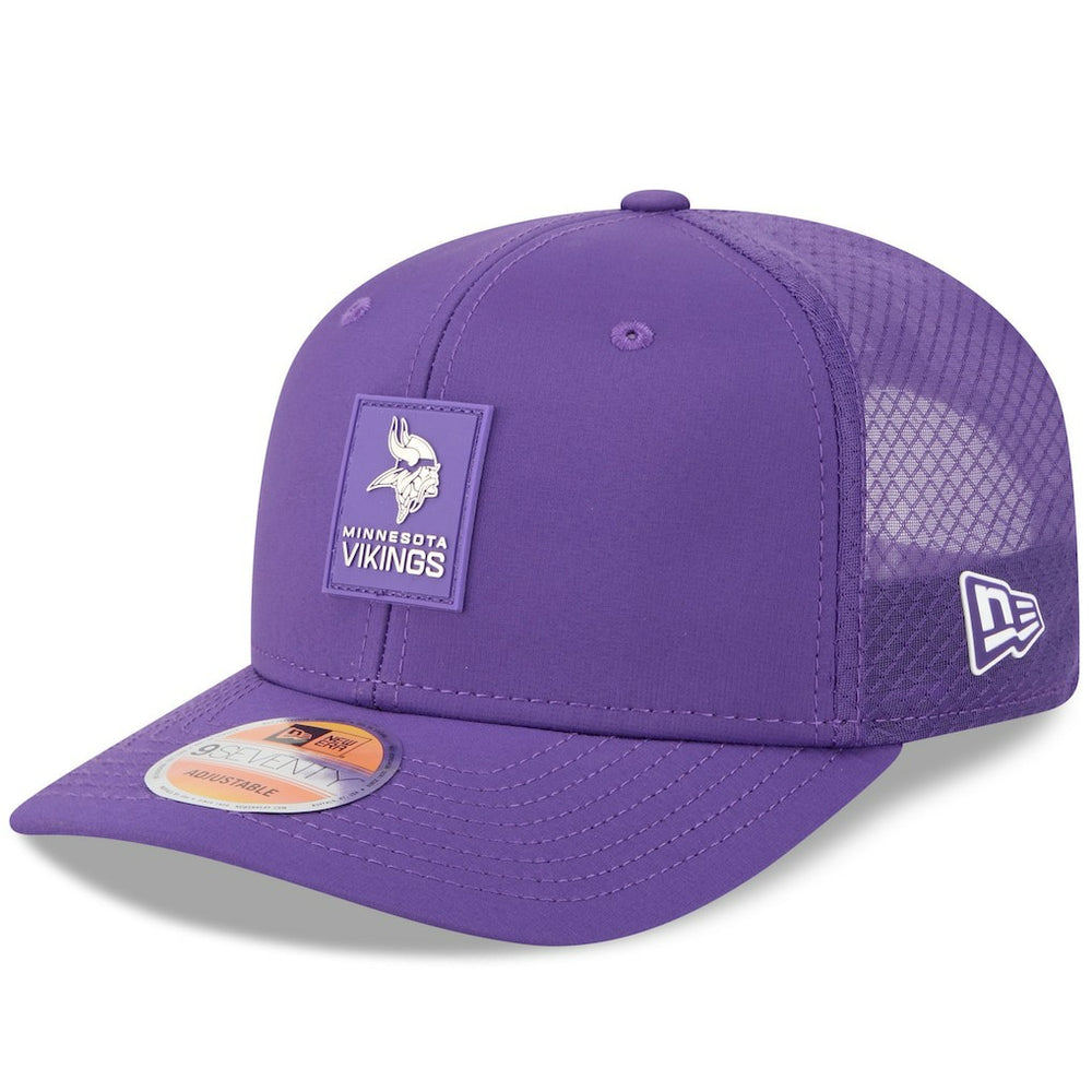 Minnesota Vikings New Era 2025 Sideline 9SEVENTY Trucker Adjustable Hat - Purple online