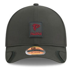 Atlanta Falcons New Era 2025 Sideline M-Crown 9FORTY Adjustable Hat - Black cheap