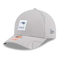 New England Patriots New Era 2025 Sideline M-Crown 9FORTY Adjustable Hat - Gray discount