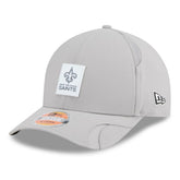 New Orleans Saints New Era 2025 Sideline M-Crown 9FORTY Adjustable Hat - Gray for sale