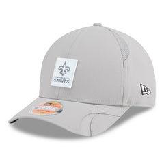 New Orleans Saints New Era 2025 Sideline M-Crown 9FORTY Adjustable Hat - Gray for sale