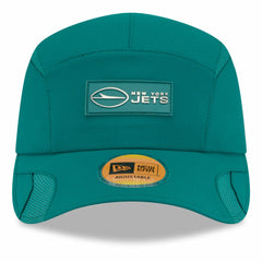 New York Jets New Era 2025 Sideline Runner Adjustable Hat - Green outlet