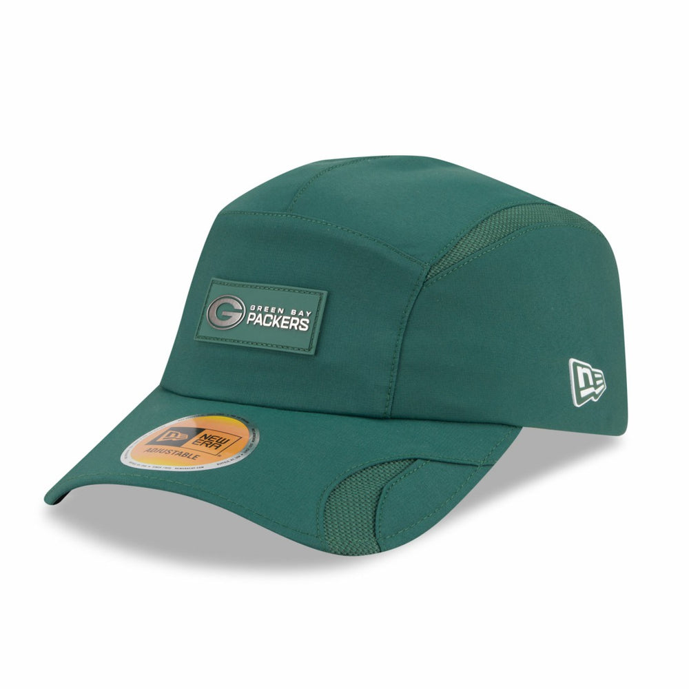 Green Bay Packers New Era 2025 Sideline Runner Adjustable Hat - Green cheap