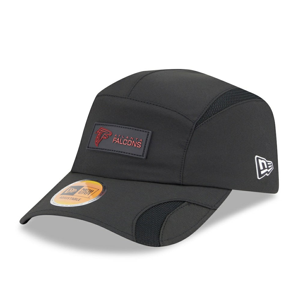 Atlanta Falcons New Era 2025 Sideline Runner Adjustable Hat - Black cheap