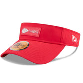 Kansas City Chiefs New Era 2025 Sideline Visor - Red sale