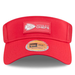 Kansas City Chiefs New Era 2025 Sideline Visor - Red sale