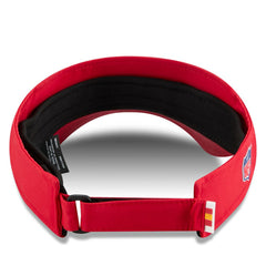 Kansas City Chiefs New Era 2025 Sideline Visor - Red sale