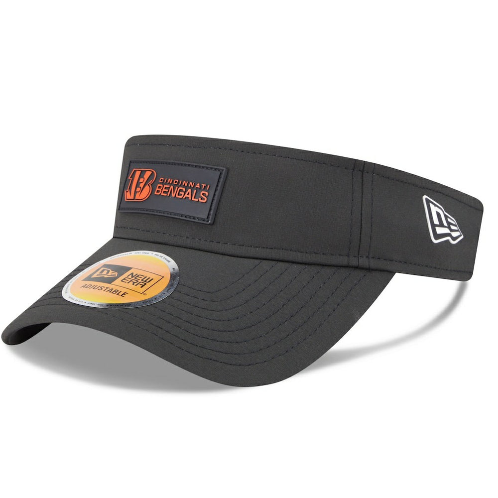 Cincinnati Bengals New Era 2025 Sideline Visor - Black cheap