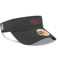 Atlanta Falcons New Era 2025 Sideline Visor - Black for sale
