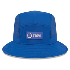 Indianapolis Colts New Era 2025 Sideline Bucket Hat - Royal discount