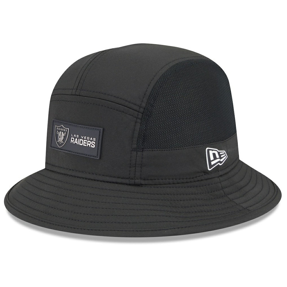 Las Vegas Raiders New Era 2025 Sideline Bucket Hat - Black for sale